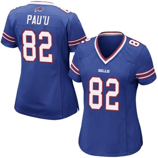 Game Neil Pau'u Women's Buffalo Bills Team Color Jersey - Royal Blue