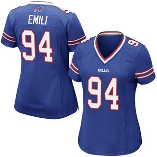 Game Prince Emili Women's Buffalo Bills Team Color Jersey - Royal Blue