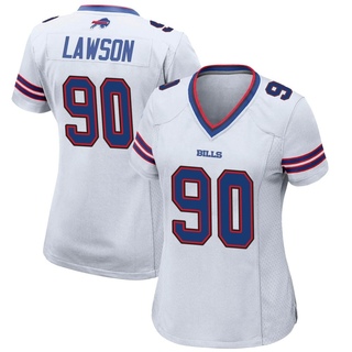 Game Shaq Lawson Women's Buffalo Bills Jersey - White