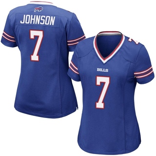 Game Taron Johnson Women's Buffalo Bills Team Color Jersey - Royal Blue