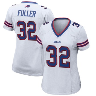 Game Travon Fuller Women's Buffalo Bills Jersey - White
