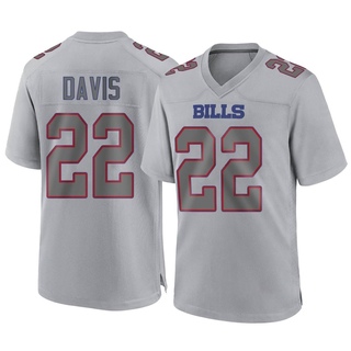 Game Vontae Davis Youth Buffalo Bills Atmosphere Fashion Jersey - Gray