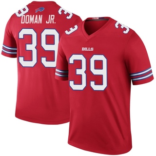 Legend Tommy Doman Jr. Men's Buffalo Bills Color Rush Jersey - Red