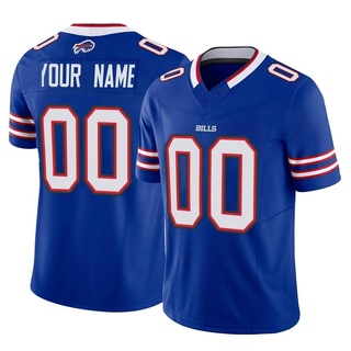 Limited Custom Men's Buffalo Bills Vapor F.U.S.E. Jersey - Royal