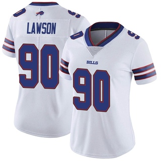 Limited Shaq Lawson Women's Buffalo Bills Color Rush Vapor Untouchable Jersey - White
