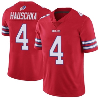 Limited Stephen Hauschka Men's Buffalo Bills Color Rush Vapor Untouchable Jersey - Red